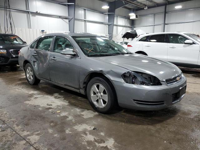 2G1WT58K489259203 - 2008 CHEVROLET IMPALA LT GRAY photo 4