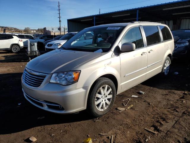 2C4RC1BG9ER454789 - 2014 CHRYSLER TOWN & COU TOURING 金色 照片 1