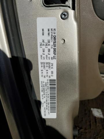 2C4RC1BG9ER454789 - 2014 CHRYSLER TOWN & COU TOURING 金色 照片 14