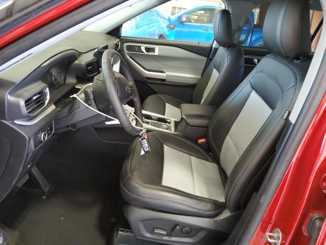 1FMSK8DH1RGA86856 - 2024 FORD EXPLORER XLT Бордовий фото 7