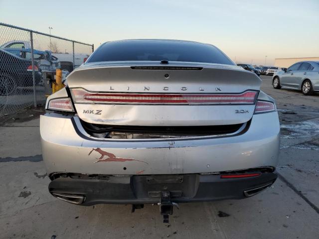 3LN6L2LUXFR624095 - 2015 LINCOLN MKZ HYBRID SILVER photo 6