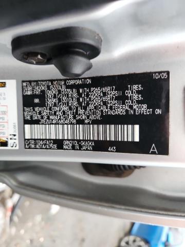 JTEZU14R168048798 - 2006 TOYOTA 4RUNNER SR5 SILVER photo 13