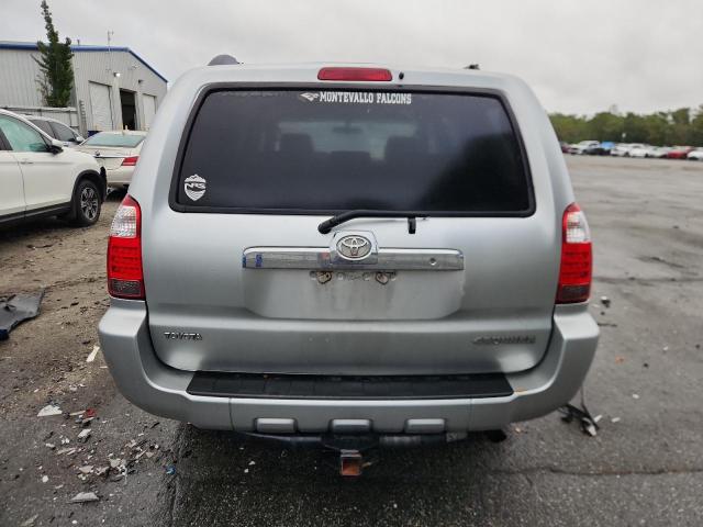 JTEZU14R168048798 - 2006 TOYOTA 4RUNNER SR5 SILVER photo 6