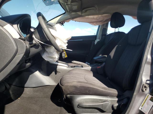 3N1AB7AP9HL721843 - 2017 NISSAN SENTRA S GRAY photo 7