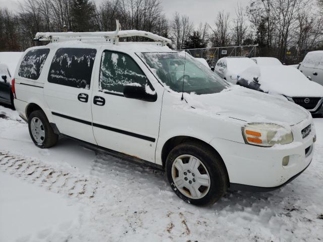 1GBDV13107D163901 - 2007 CHEVROLET UPLANDER INCOMPLETE WHITE photo 4