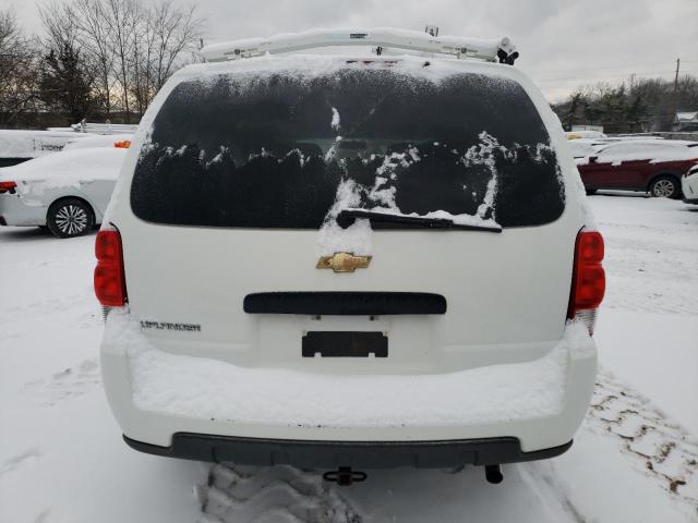 1GBDV13107D163901 - 2007 CHEVROLET UPLANDER INCOMPLETE WHITE photo 6