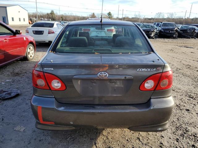 2T1BR32E97C755804 - 2007 TOYOTA COROLLA CE GRAY photo 6