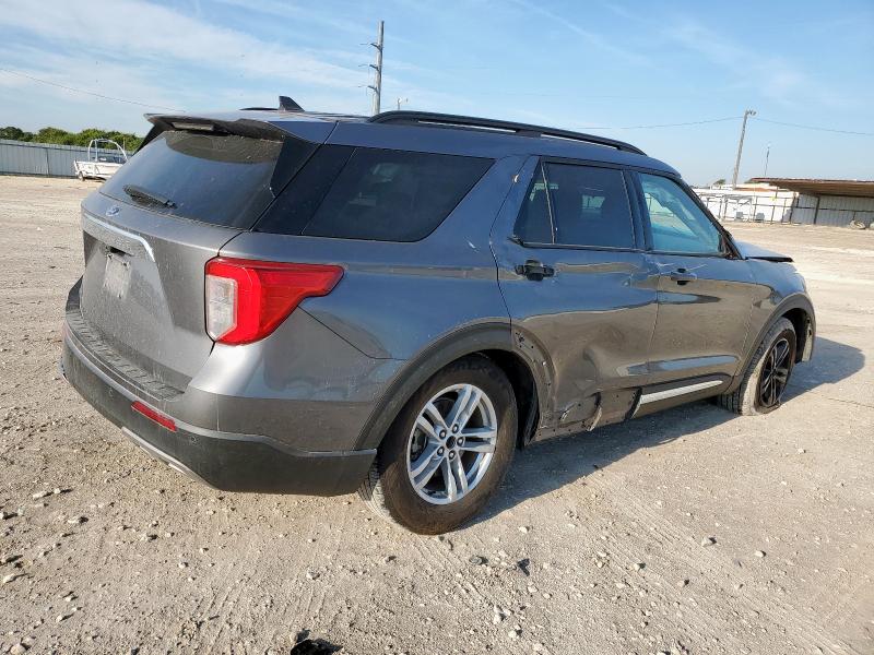 1FMSK7DH4NGA07703 - 2022 FORD EXPLORER XLT Gris foto 3