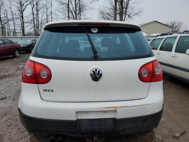 WVWFV71K86W071456 - 2006 VOLKSWAGEN NEW GTI WHITE photo 6