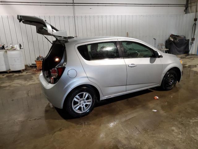 1G1JC6SH6F4143739 - 2015 CHEVROLET SONIC LT SILVER photo 3