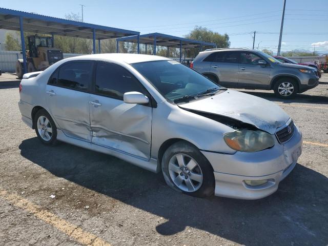 1NXBR32E86Z606829 - 2006 TOYOTA COROLLA CE SILVER photo 4