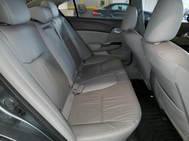 2HGFB2F91CH322833 - 2012 HONDA CIVIC EXL Մոխրագույն լուսանկար 10