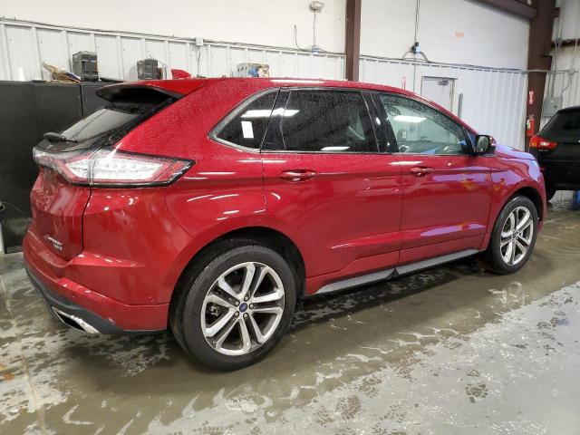 2FMPK4APXJBC42561 - 2018 FORD EDGE SPORT BURGUNDY photo 3