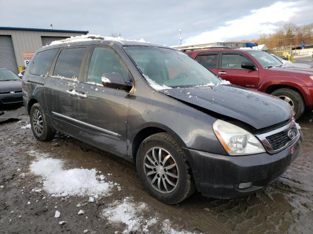 KNDMH4C78C6486830 - 2012 KIA SEDONA EX CHARCOAL photo 4