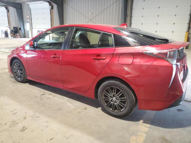 JTDKBRFU5H3549205 - 2017 TOYOTA PRIUS أحمر صورة 2
