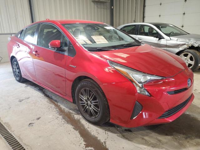 JTDKBRFU5H3549205 - 2017 TOYOTA PRIUS أحمر صورة 4