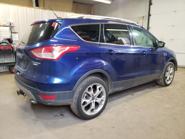 1FMCU9J9XDUA29034 - 2013 FORD ESCAPE TITANIUM BLUE photo 3