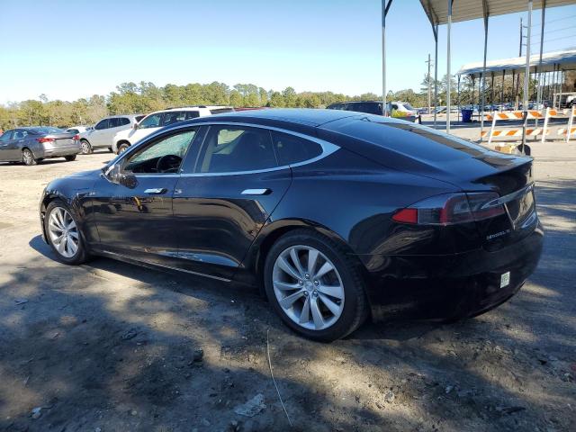 5YJSA1E21HF187915 - 2017 TESLA MODEL S BLACK photo 2