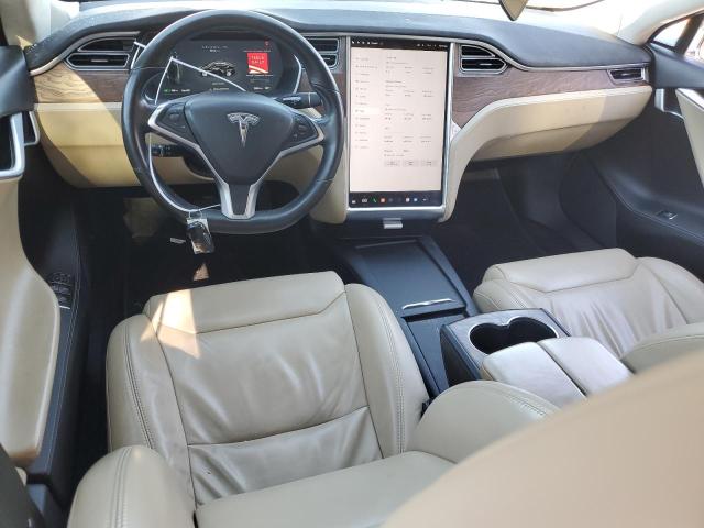 5YJSA1E21HF187915 - 2017 TESLA MODEL S შავი ფოტო 8