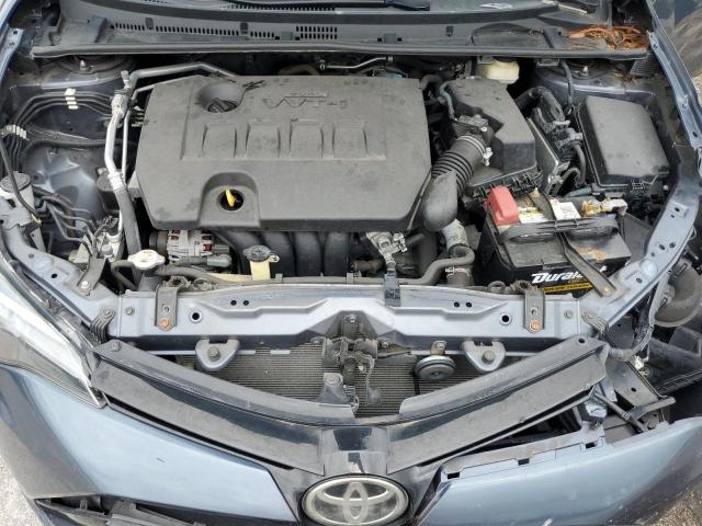 2T1BURHE3HC883496 - 2017 TOYOTA COROLLA L GRAY photo 11