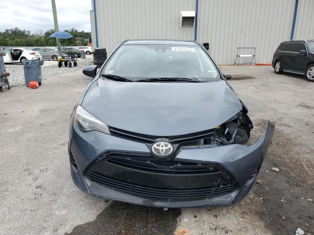 2T1BURHE3HC883496 - 2017 TOYOTA COROLLA L GRAY photo 5