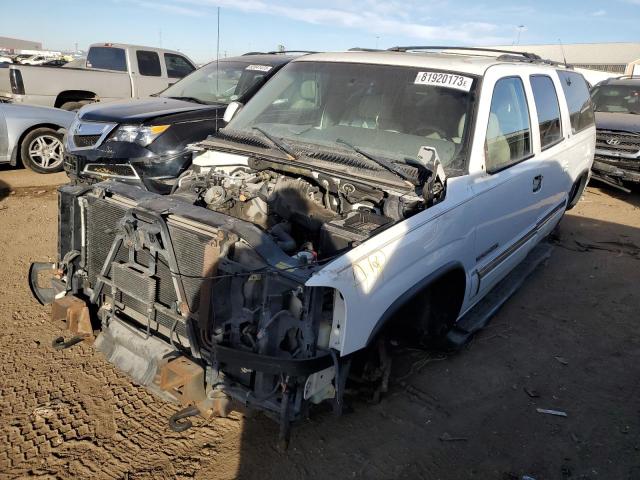 3GKGK26G51G255365 - 2001 GMC YUKON XL K2500 WHITE photo 1