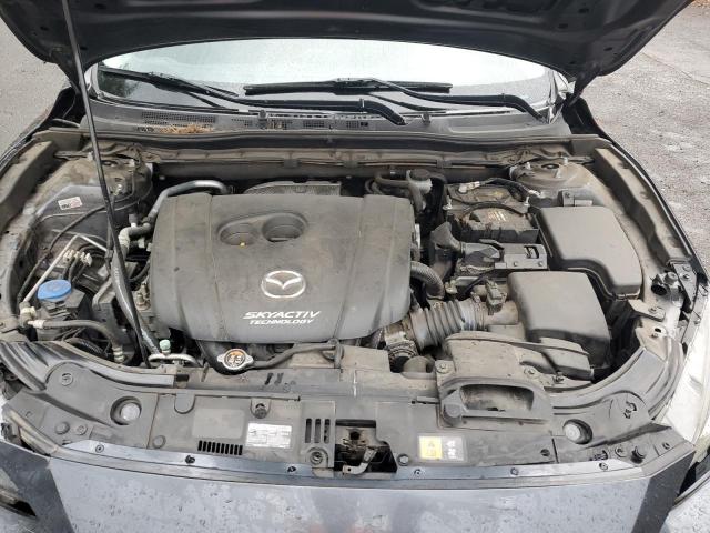 JM1BM1L7XE1129599 - 2014 MAZDA 3 TOURING ნაცრისფერი ფოტო 11
