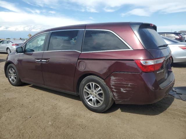 5FNRL5H68BB069382 - 2011 HONDA ODYSSEY EXL Марун фото 2