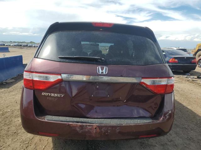 5FNRL5H68BB069382 - 2011 HONDA ODYSSEY EXL Марун фото 6