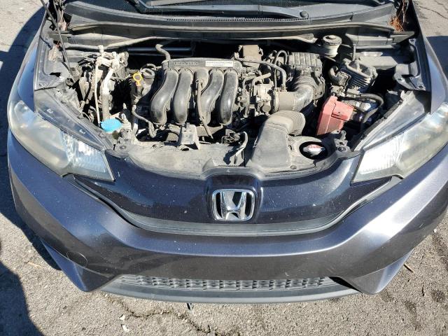 JHMGK5H53HS020585 - 2017 HONDA FIT LX GRAY photo 11