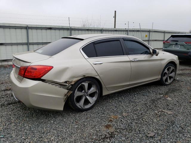 1HGCR2F82DA117799 - 2013 HONDA ACCORD EXL BEIGE photo 3