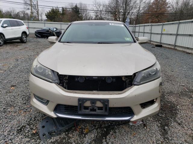 1HGCR2F82DA117799 - 2013 HONDA ACCORD EXL BEIGE photo 5