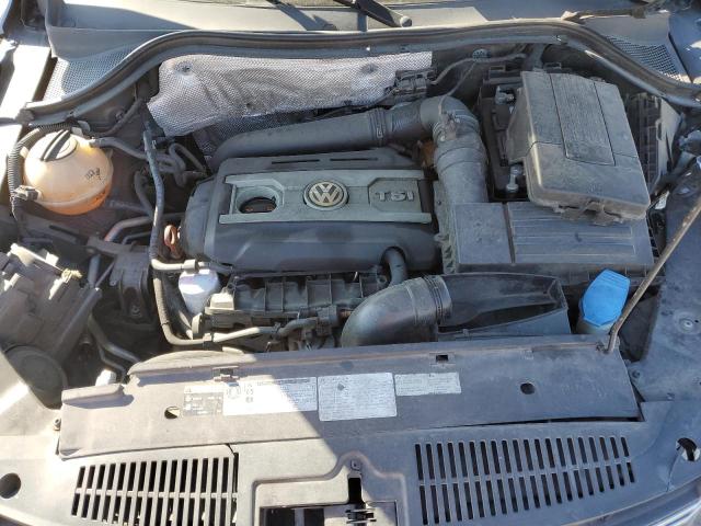 WVGAV3AX4DW596702 - 2013 VOLKSWAGEN TIGUAN S GRAY photo 12
