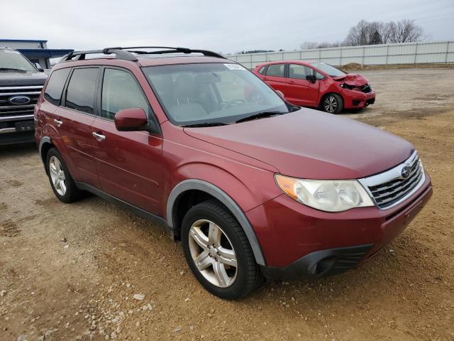 JF2SH6DCXAH733945 - 2010 SUBARU FORESTER 2.5X LIMITED RED photo 4