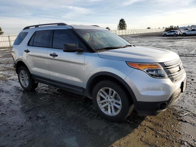 1FM5K8B83FGB33302 - 2015 FORD EXPLORER SILVER photo 4