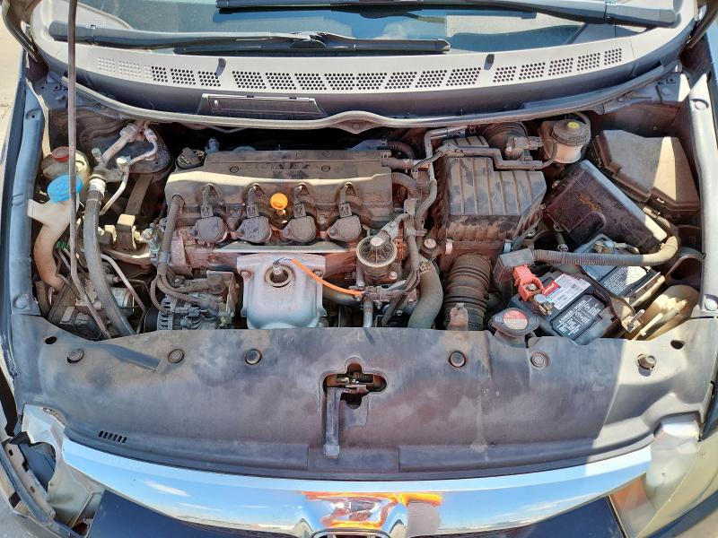 2HGFA16889H542595 - 2009 HONDA CIVIC EX BLACK photo 11