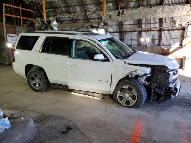 1GNSKBKC8HR339366 - 2017 CHEVROLET TAHOE K1500 LT WHITE photo 4