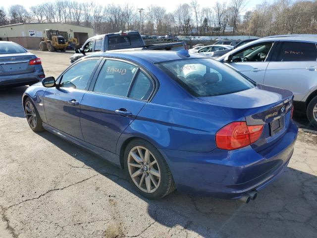 WBAPH77579NM30655 - 2009 BMW 328 I BLUE photo 2