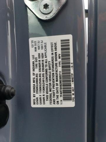 7FART6H82ME005711 - 2021 HONDA CR-V EXL 灰色 照片 13