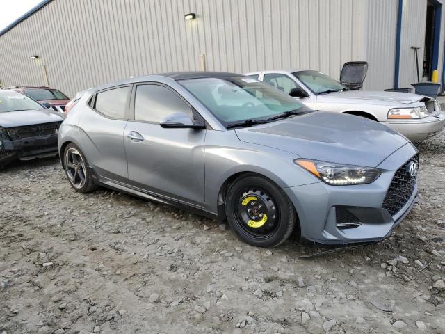 KMHTH6AB1LU030237 - 2020 HYUNDAI VELOSTER TURBO GRAY photo 4