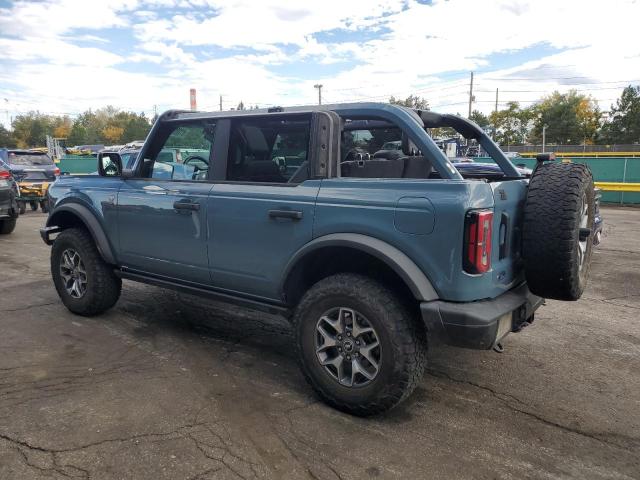 1FMEE5DH0MLA77116 - 2021 FORD BRONCO BASE BLUE photo 2