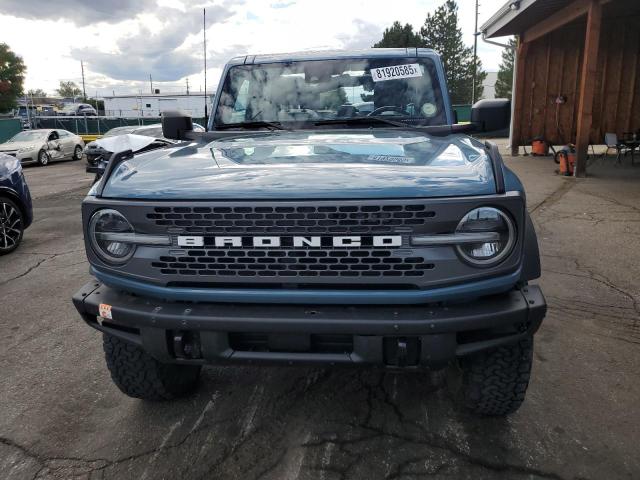 1FMEE5DH0MLA77116 - 2021 FORD BRONCO BASE BLUE photo 5