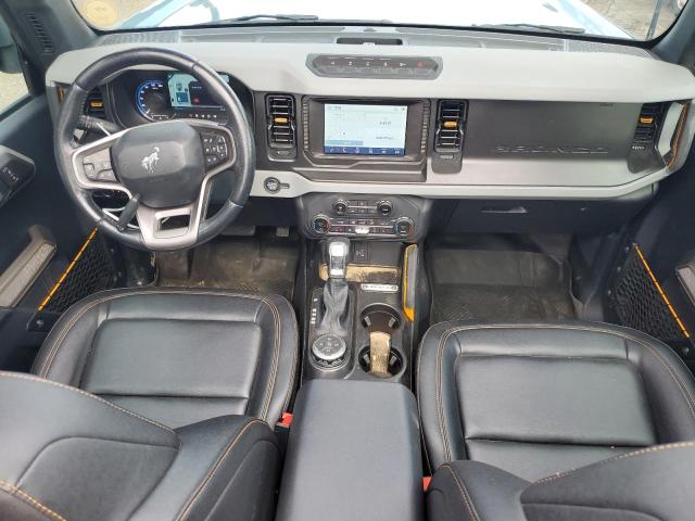 1FMEE5DH0MLA77116 - 2021 FORD BRONCO BASE BLUE photo 8