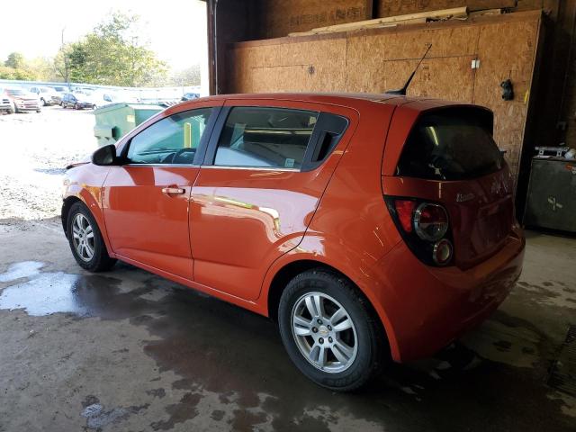 1G1JC6SH1C4113933 - 2012 CHEVROLET SONIC LT Қызғылт сары фото 2