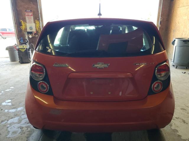 1G1JC6SH1C4113933 - 2012 CHEVROLET SONIC LT Қызғылт сары фото 6