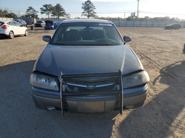 2G1WF52E859315830 - 2005 CHEVROLET IMPALA CHARCOAL photo 5