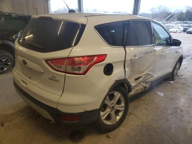 1FMCU0GX4EUC64774 - 2014 FORD ESCAPE SE WHITE photo 3