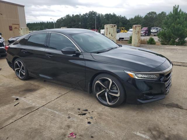 1HGCV1F38MA122838 - 2021 HONDA ACCORD SPORT შავი ფოტო 4