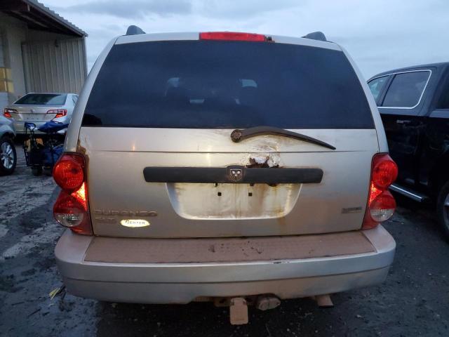 1D8HB48N88F117128 - 2008 DODGE DURANGO SLT SILVER photo 6