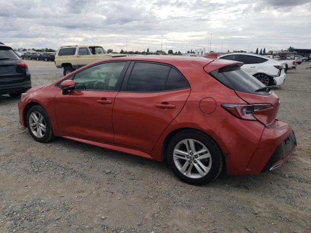 JTNK4RBE3K3003160 - 2019 TOYOTA COROLLA SE ORANGE photo 2